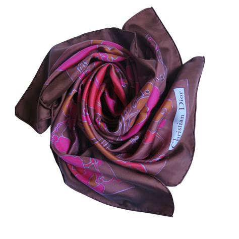 foulard dior femme|foulard carré de soie.